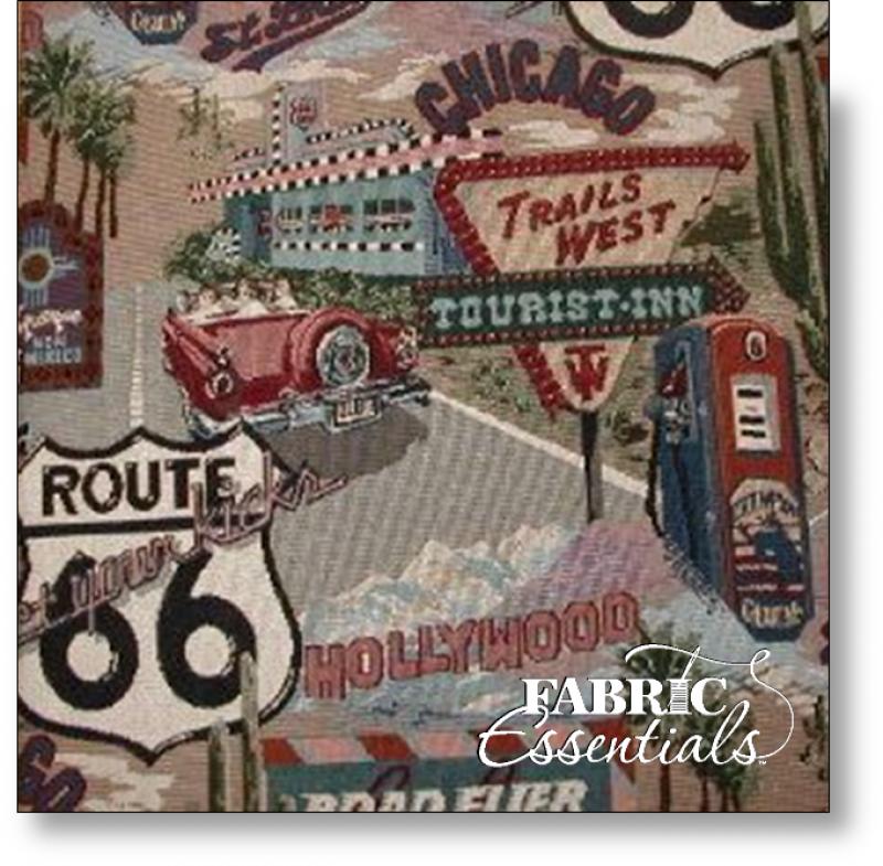 Route 66 Upholstery Fabric 54in Wide 22.97